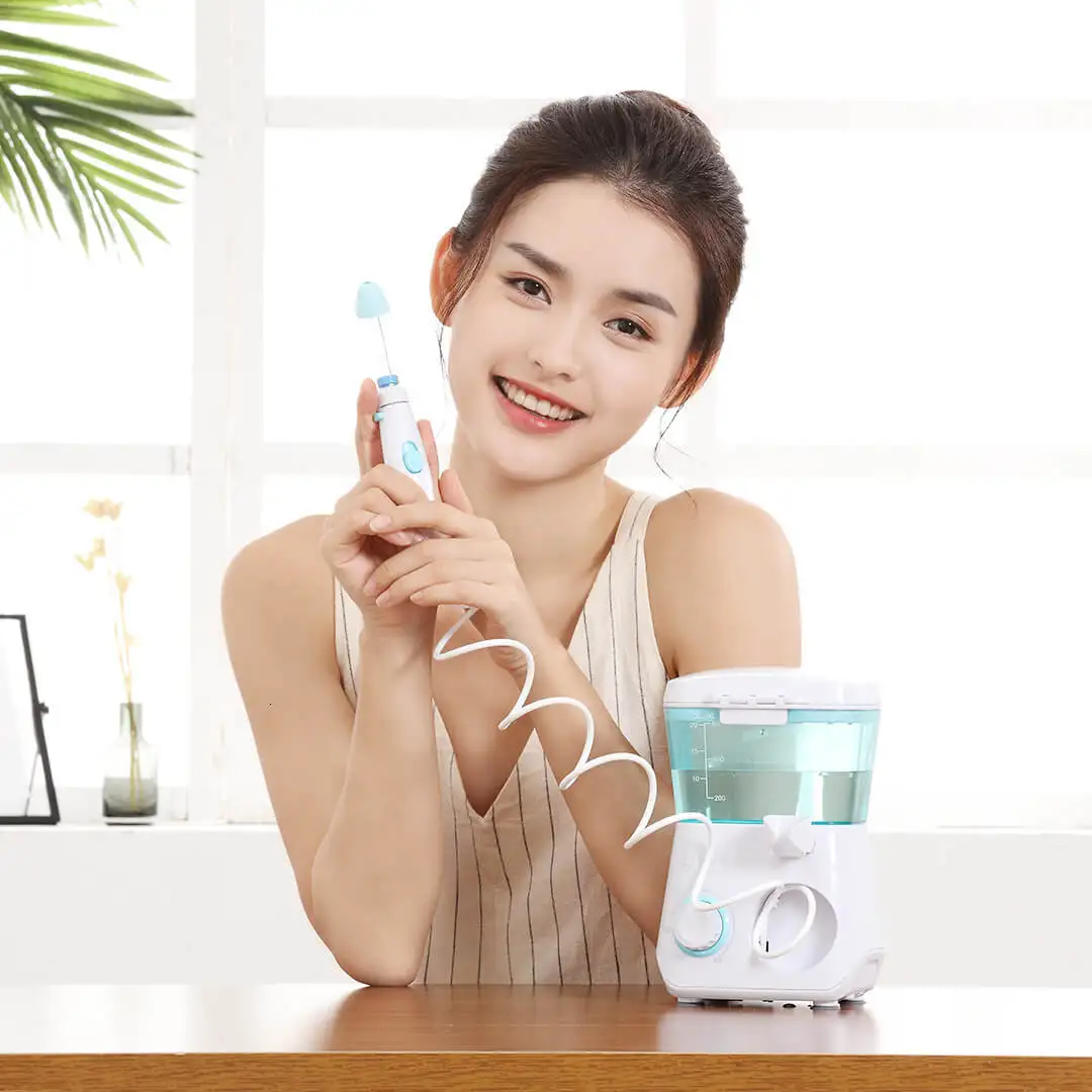 Xiaomi MMC бытовая электрическая носовая мойка соль Глубокая чистка носа для набор