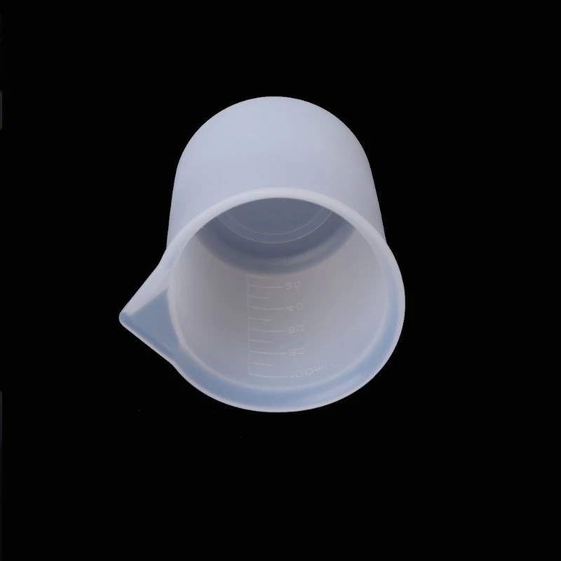 5 шт. упак. 100 мл прозрачная эпоксидная силиконовая мерная чашка DIY инструмент