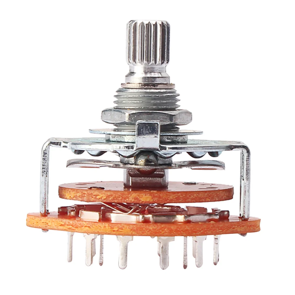2 отверстие 6 позиционный электрический бас потенциометр для гитары Громкость и