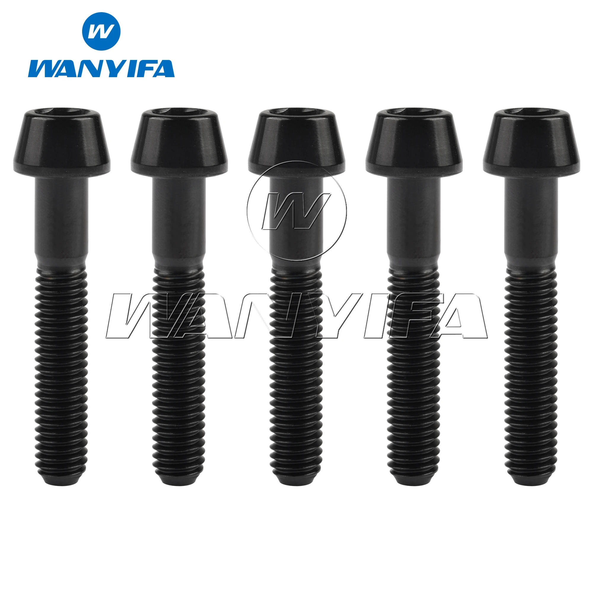 Титановый &quotWanyifa&quot болты M6x35mm шестигранный винт для подключения гарнитуры