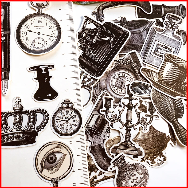 Винтажный персонализированный альбом для стикеров скрапбукинга из материала