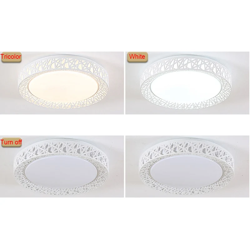 

Home Modern Fixtures LED Ceiling Lights Bird Nest Round Lamps Lighting For Living Room Bedroom Kitchen Decoration Ceiling Lights