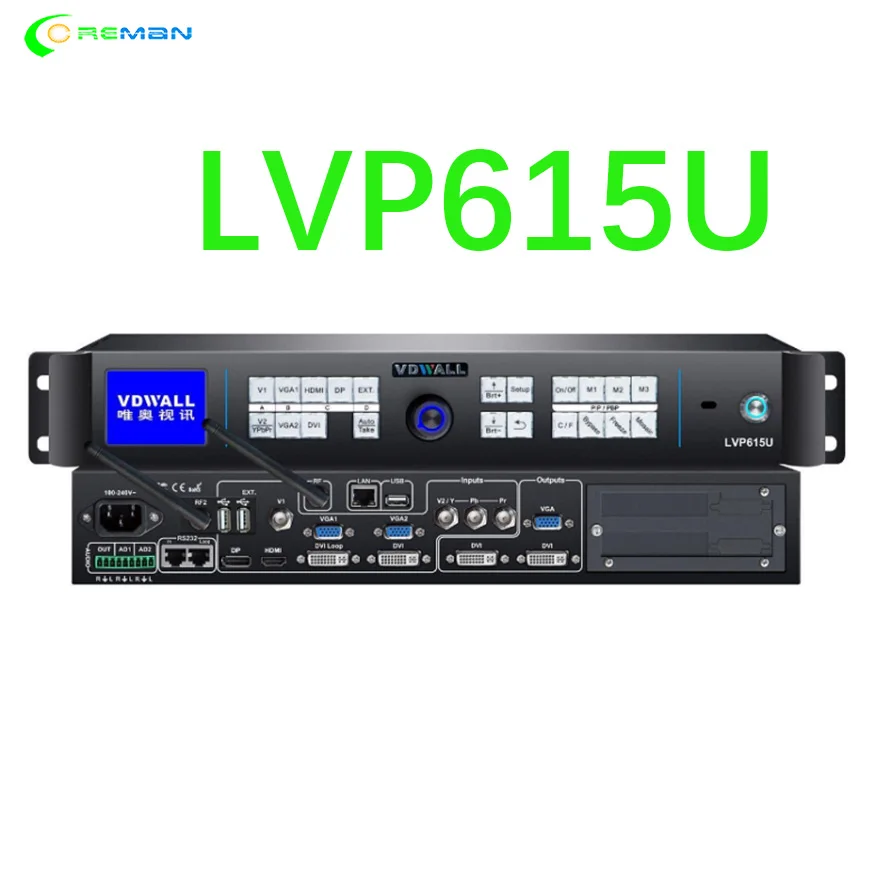 Хит продаж VDWall LVP615/LVP615S/LVP615D/LVP615U видеопроцессор WIFI USB 2K 4K процессор A6000 LVP609 LVP919 LVP909