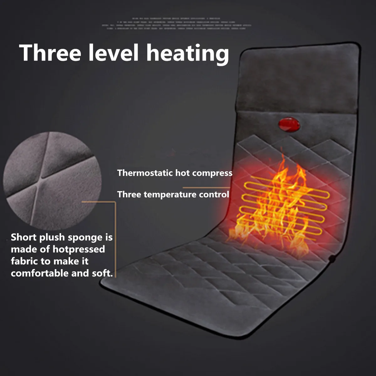 Массажный коврик для всего тела Электрический вибратор массажный матрац