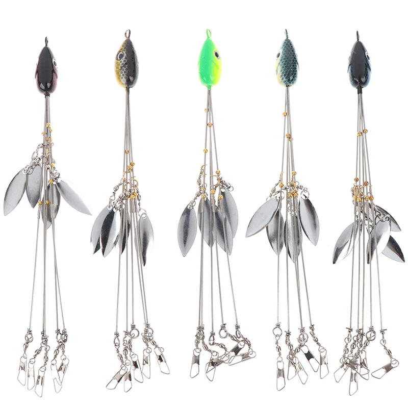 Зонтик Рыболовная Приманка Rig 5 Arms Alabama головка плавательная приманка бас с