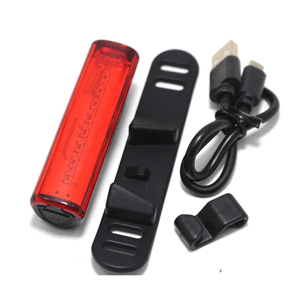 Super bright Bike Light Headlight Rear USB Built-in battery Taillight Waterproof Tail Lamp Safety Warning Flash | Спорт и