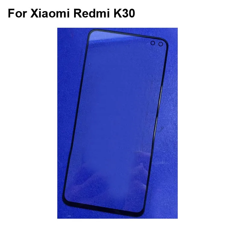 2 шт. для Xiaomi Redmi K30 переднее внешнее стекло ремонта объектива сенсорный экран без