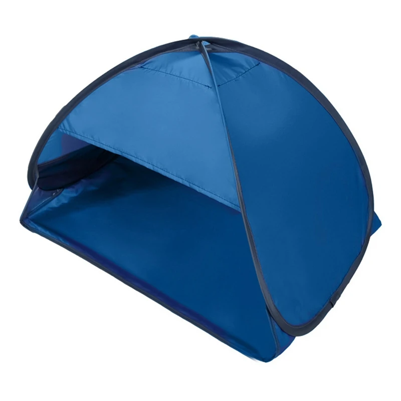 

Mini Sun Shelter for Pet Shelter,Small Tent for Small Pets Animals, Automatic Open Beach Tent with Mobile Phone Stand