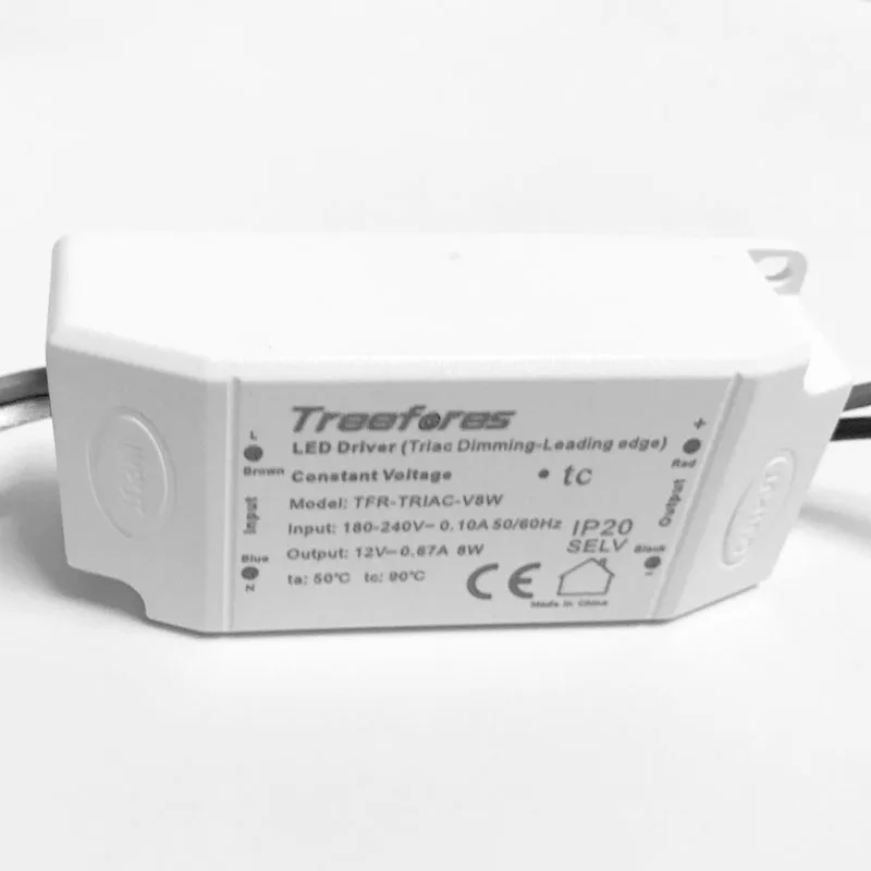 С драйвером постоянного тока для светодиода Triac Dimmable15W 0-700mA 150/250/350/400/450/500/600/700mA