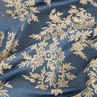 embroidery jacquard clothing fabric beautiful pattern yarn dyed fabrics sewing materials for summer skirt sofa fabric per meter