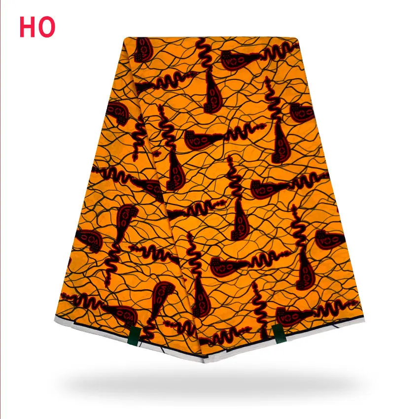 

100% Cotton African Wax Prints Fabric 2021 New High Quality Guaranteed Veritable Ankara Wax Original African Wax Fabric 6 yards