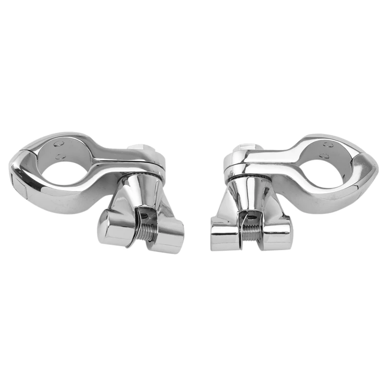 

Motorcycle 1.25Inch 1 1/4Inch 32mm Pinless Engine Guard Footpeg Clamps Mounting Kit for Honda Kawasaki Softail Bob