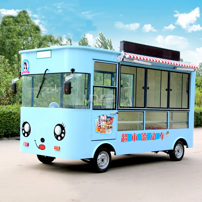 Уличная продажа кофейный киоск тележка для кейтеринга пицца Taco концессия