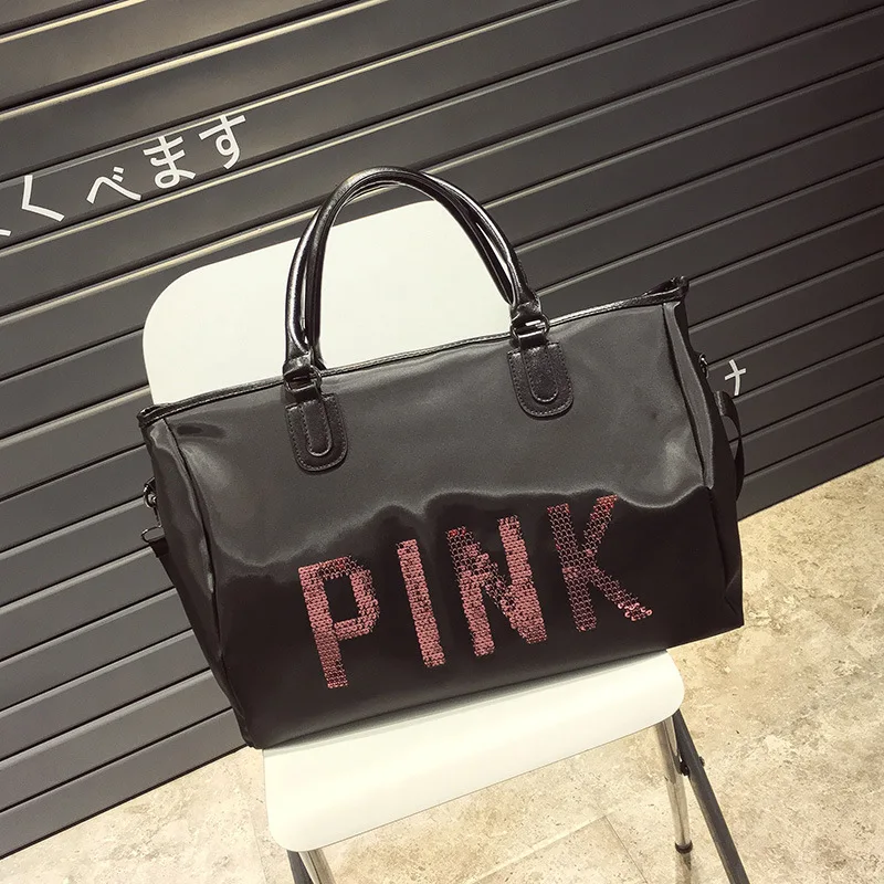 2021 Sequin Ladies Travel Bag Handbag Men Duffel Bags Fitness Pack Messenger Packs Waterproof Woman Mountaineering Bag Yoga Bag