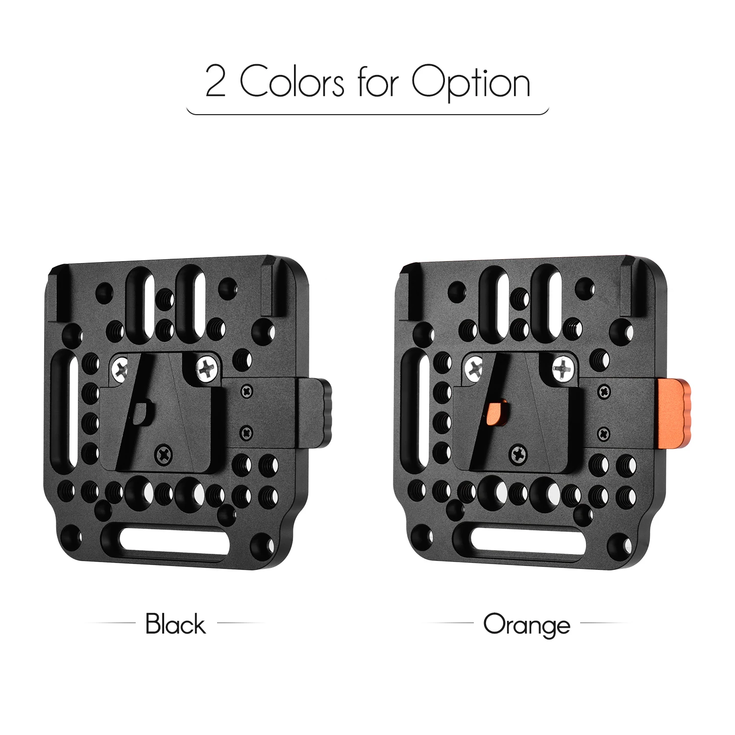 Фотопластина с v замком и быстроразъемной пластиной M3 M4 потайная резьба 1/4 дюйма