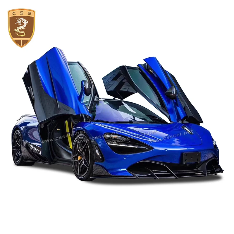 

For Mclaren 720S 2017+ TOPCAR Style Carbon Fiber Side Skirt Aero Kits Trim 720S VOR Body Kit Racing Car Tunning Accessories