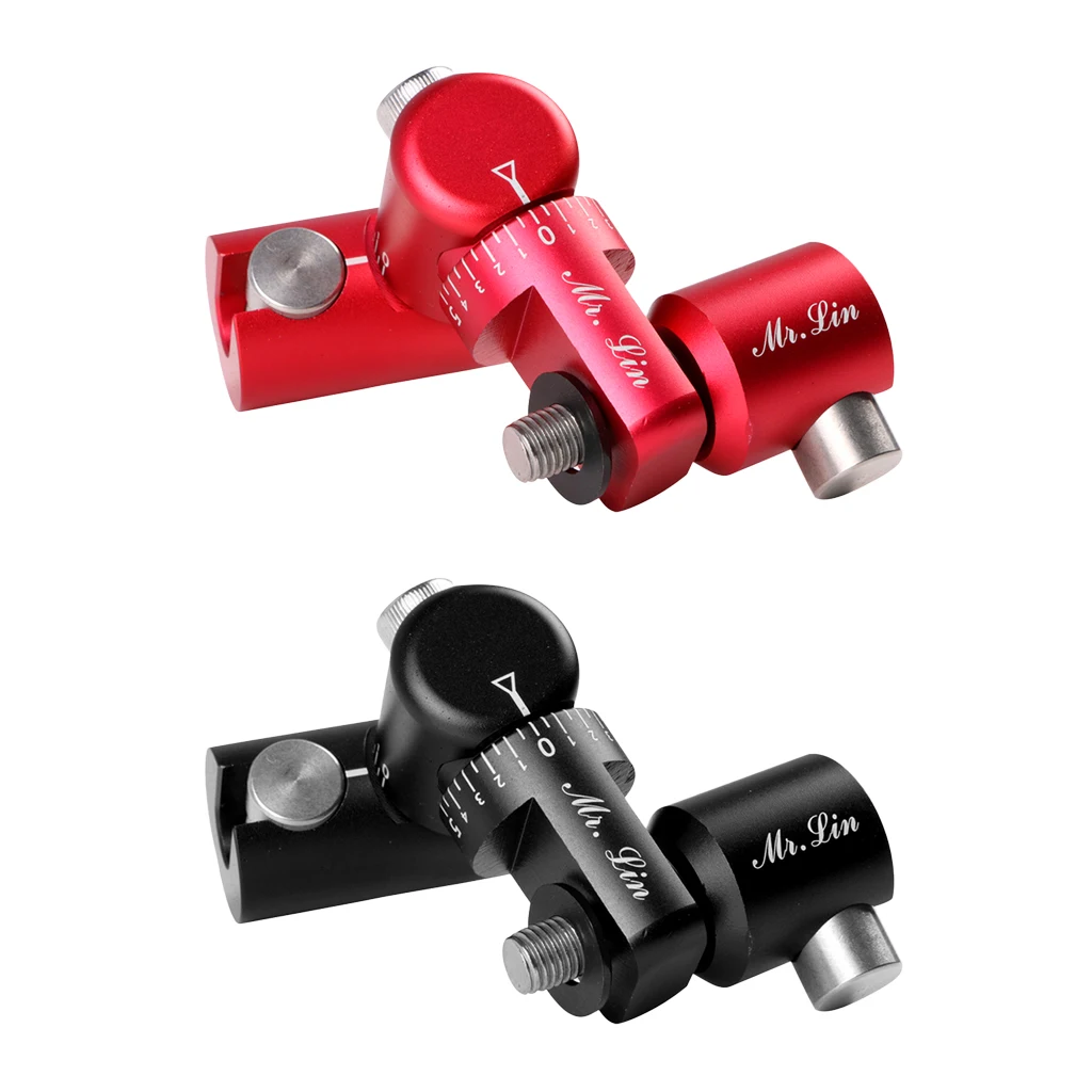 

Single Adjustable V-Bar Black/Red - Lightweight Magnalium Alloy