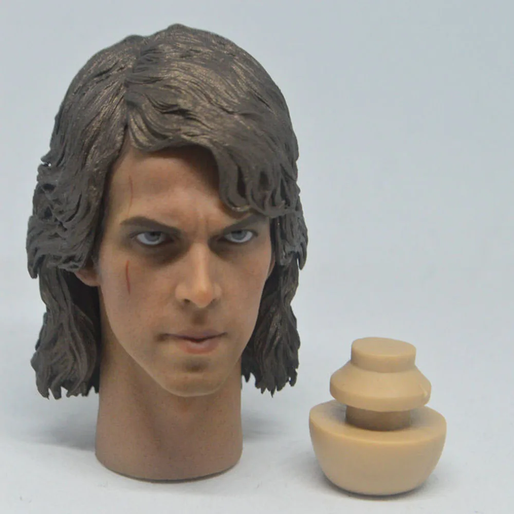 1/6 Custom Man Head Skywalker Sculpt Toy PVC Carving Model Fit 12" Figure Male Body | Игрушки и хобби