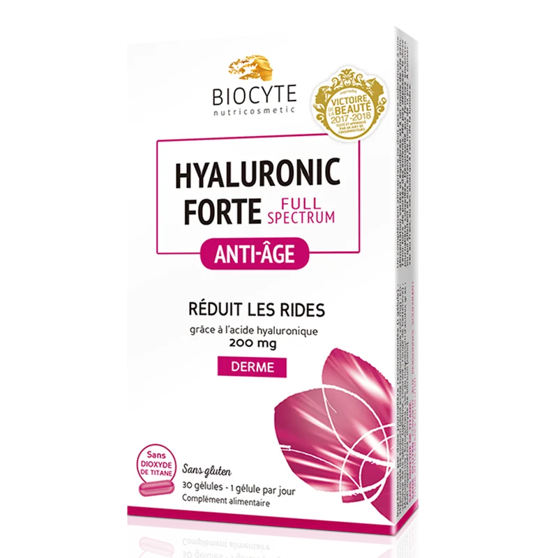 Biocyte Hyaluronic Acid Capsules 30 Capsules/Box Free Shipping