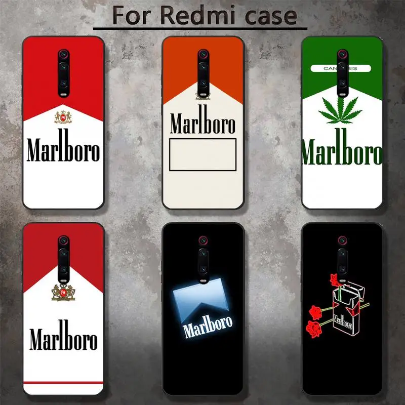 

marlboros cigarette Phone Case for RedMi 5 5plus 6 Pro 6A S2 4X GO 7A 8A 7 8 9 K20 case