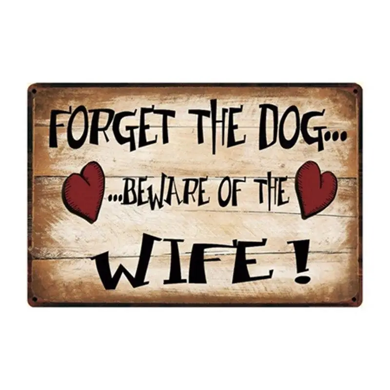 Жестяной металлический плакат с изображением собаки чихуахуа Чарли 20 х30 см | Дом