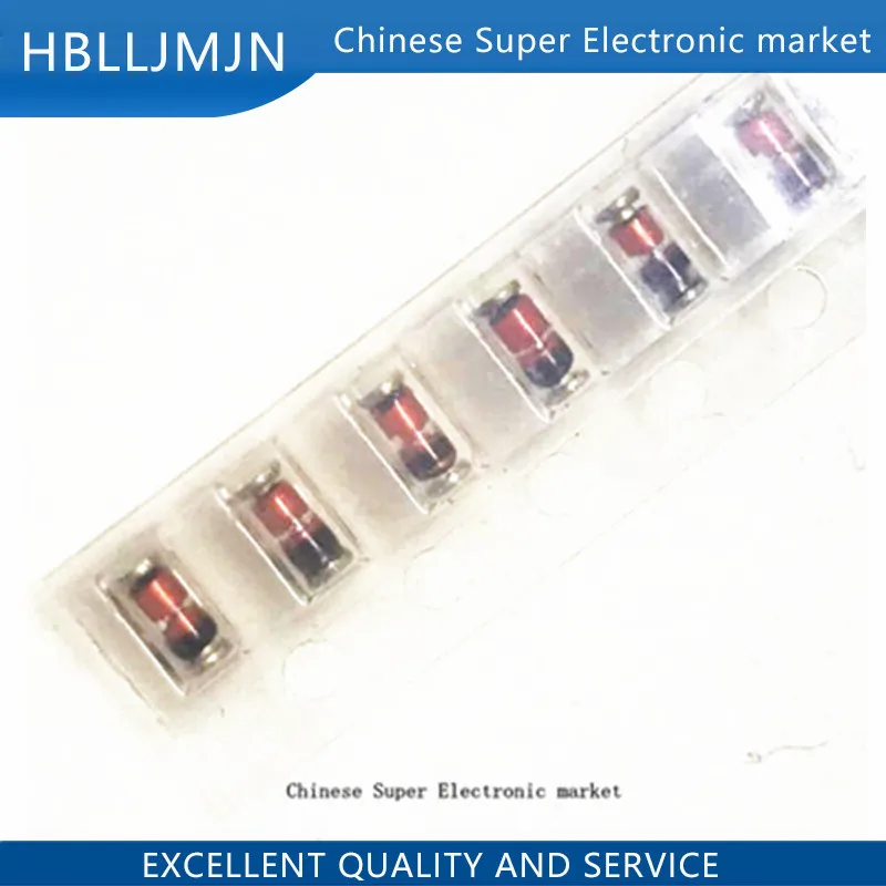 200 шт. ZMM 3V 3V3 3V9 4V7 5V1 7V5 8V2 10V 12V 15V 16V 18V 20V 24V LL34 SMD зенеровские пакет диодов 1/2W 0 5 w чип