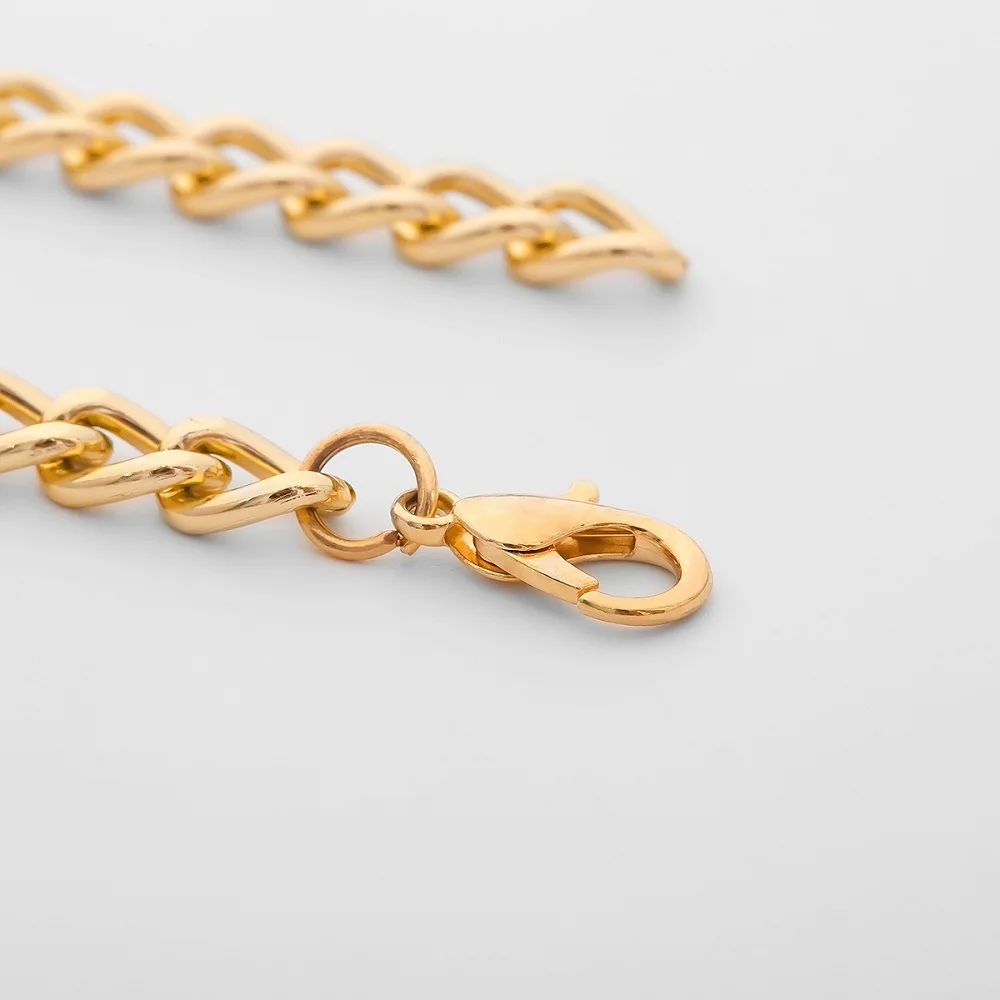 Винтажная дикая цепочка для тела на талию Геометрическая цветная квадратная |