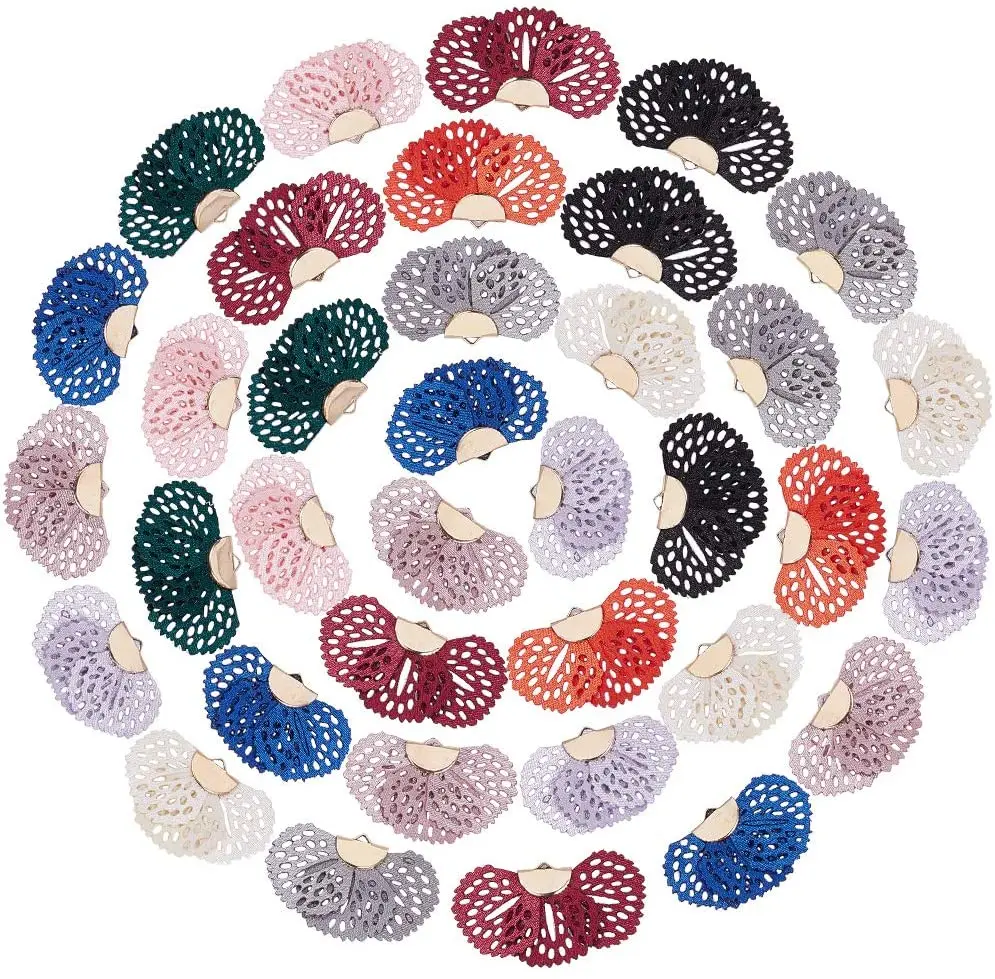 

40 pieces of 10 color tassels DIY jewelry bag key chain decoration items ladies earrings necklaces look for making