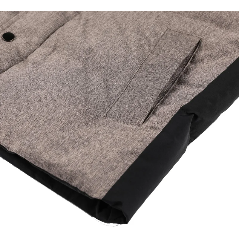 

2020 new color matching casual warm men's jacket Europe and America thick cotton clothing men's winter men MY122