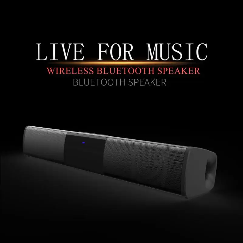 Новая портативная беспроводная Bluetooth Колонка 3D Surround улучшенные басы 5 0 диапазон