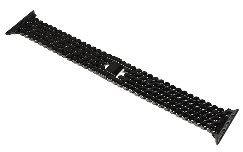 Apple Watch с 38 мм 40 мм 42 мм 44 мм модный Fishscale стиль ремешок из нержавеющей стали для Iwatch 1 2 3 4 ремешок браслет ремешок
