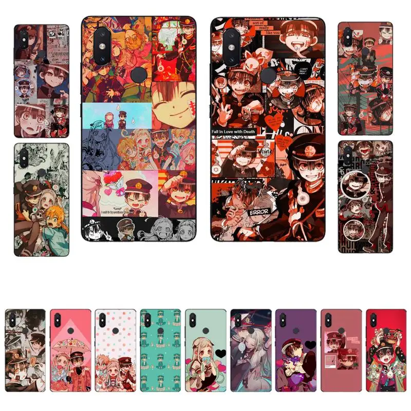 

YNDFCNB Japan Cartoon Anime Toilet Bound Hanako Kun Phone Case for Xiaomi mi 8 9 10 lite pro 9SE 5 6 X max 2 3 mix2s F1