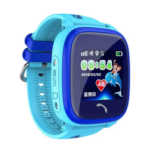 Водонепроницаемые детские умные GPS часы Smart Watch GW400S (Голубой)|Смарт-часы| |
