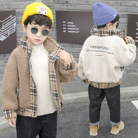 boys babys kids jackets coats outwear 2021 thicken warm plus velvet winter autumn fleece cotton childrens clothing