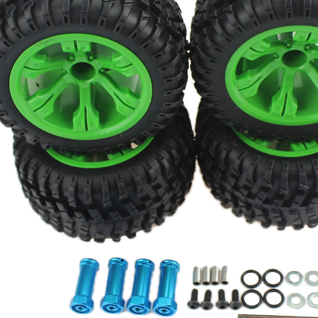 Neum&aacute;ticos de alto agarre para coche teledirigido, llantas de 110mm para WLTOYS 144001 124019-5