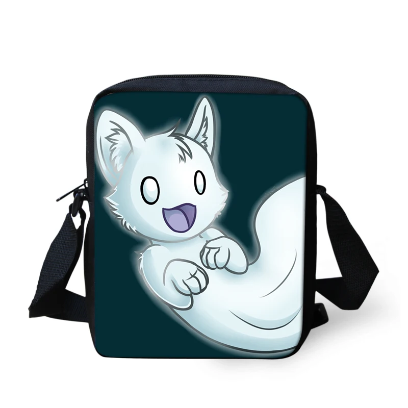 Сумка мессенджер для мальчиков и девочек сумки Кроссбоди с мультяшным принтом