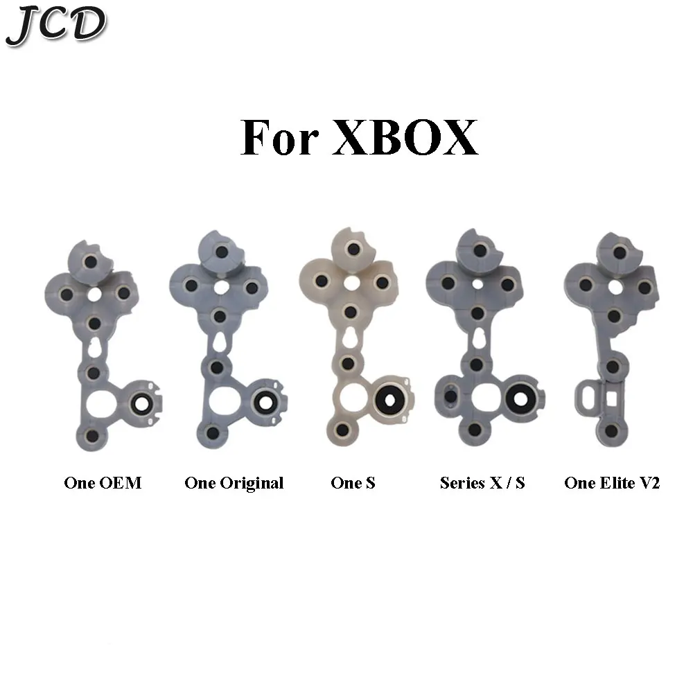 

JCD 1pcs For Xbox one Elite 1 / 2 Wireless Controller Conductive Rubber For Xbox one S / X Silicon Button For XBOX Series S / X