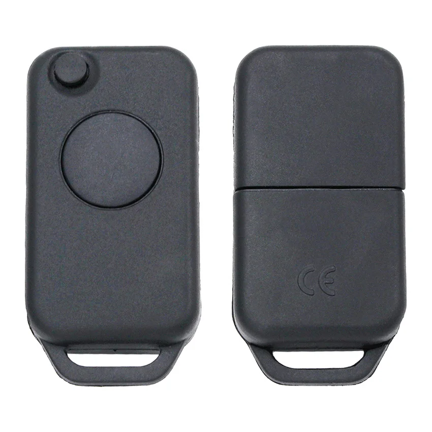 1 Button Folding Flip Remote Key Shell Case Fob For Mercedes Benz ML320 ML55 AMG C230 S500 E420 500SL C280 HU39/HU64 Uncut Blade |