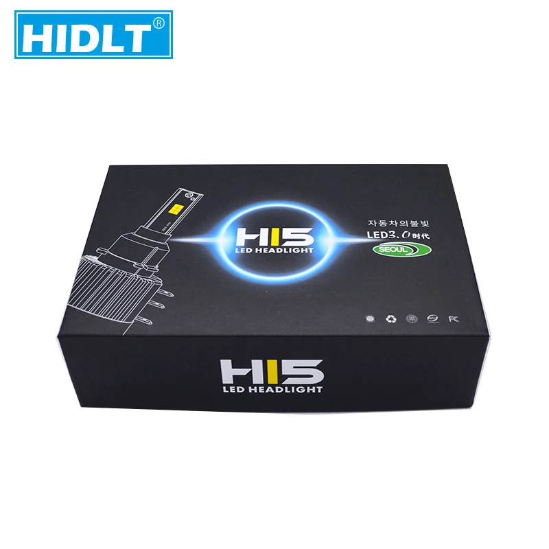 HIDLT 1 комплект 12 В безошибочные автомобильные H15 светодиодные лампы для фар 120 Вт
