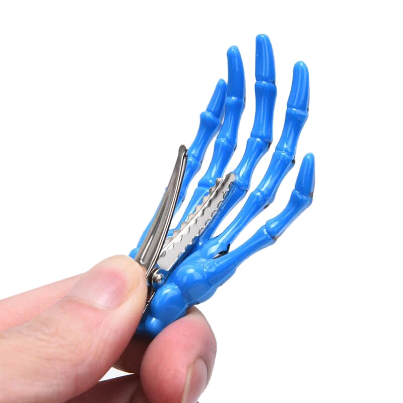 

5Pcs/Lot Halloween Hairpin Gothic Punk Skeleton Hand Girls Clips Skull Accessories Barrette Hair Accessories For Women
