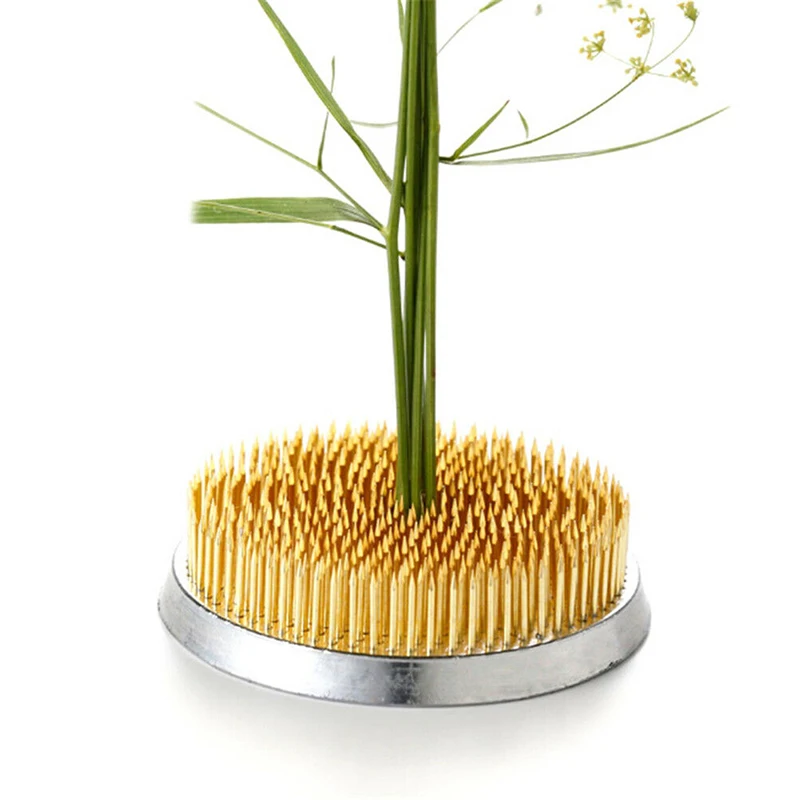 Держатель для булавок Ikebana 4 размера Круглый держатель цветов лягушек | Дом и сад