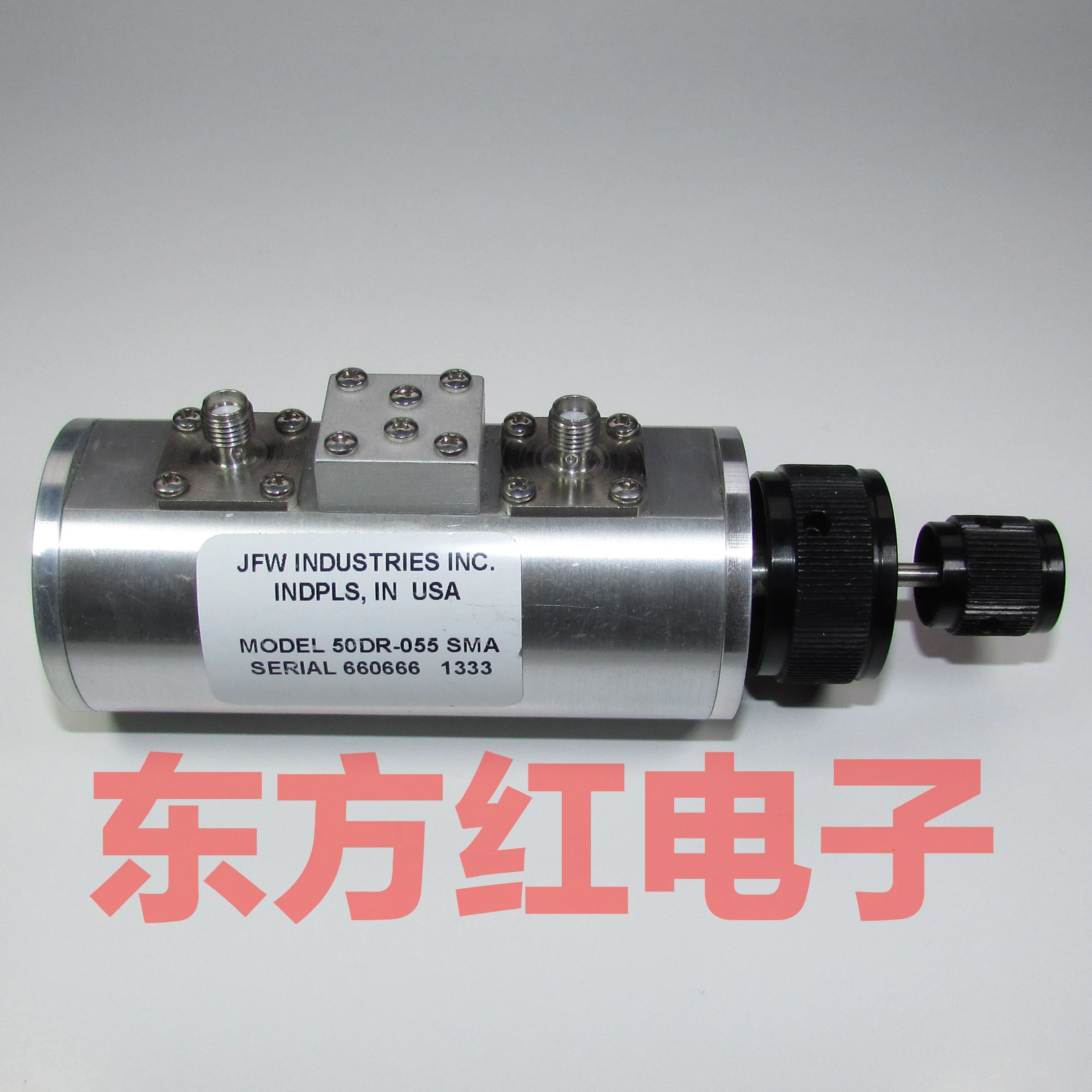 

Регулируемый шаговый аттенюатор JFW 50DR-055 DC-2GHz 0-30dB 1dB 2W SMA RF