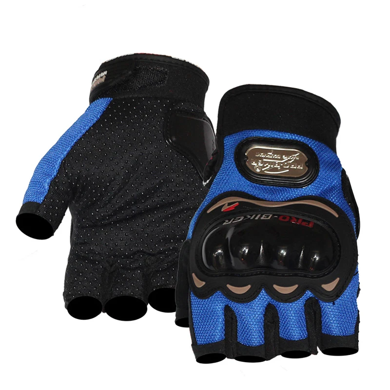 

Half Finger Motorcycle Gloves Motorcross Racing Protective Offroad Riding Scooter Guantes Motocicleta Moto Glove