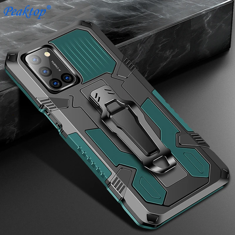 JKaiSen противоударный армированный защитный чехол для OPPO F9 F17 автомобильный держатель с креплением сзади чехол для телефона для OPPO F11Pro F17Pro крышка