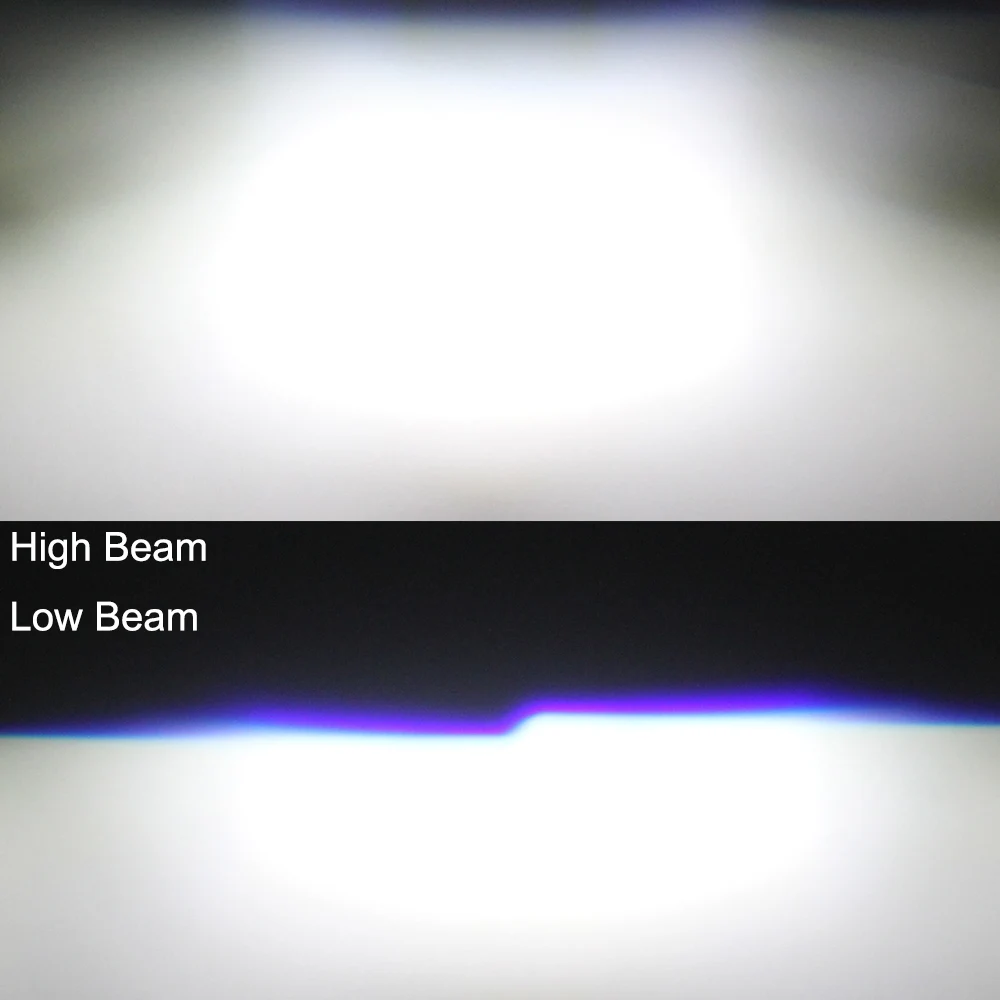 

BEDEHON 2PCS Bi-LED Projector Lenses H1 Bulb 9005 9006 H4 H7 LED Lamps For Headlight Car-styling Retrofit Hi/Lo Beam Lens SA