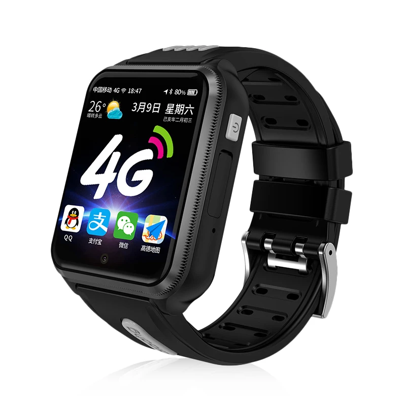 H1 4G Детские умные часы gps Wifi IP67 Водонепроницаемый 1080 мАч большой аккумулятор 1 54