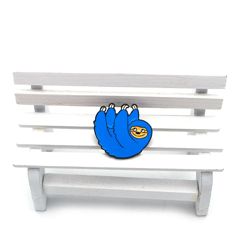 

SP785 Cute Animal Sloth Creative Enamel Pins Cartoon Brooches Lapel Pin Shirt Bag Badge Jewelry Gift For Girl Friends