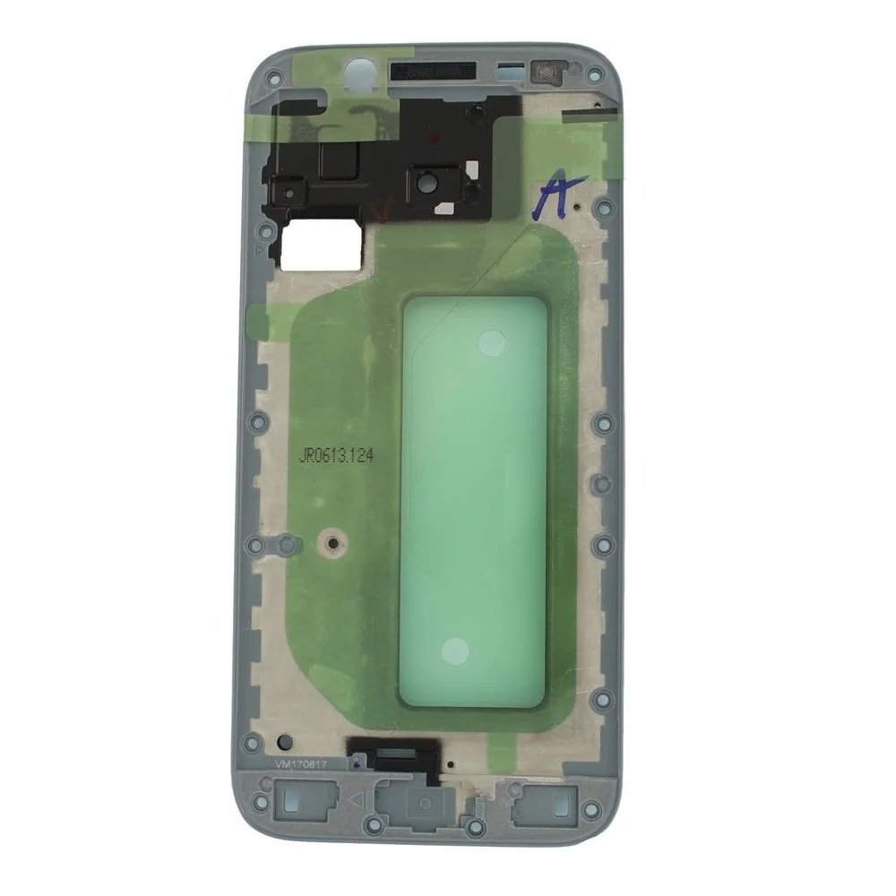Передняя рамка для Samsung Galaxy J5 2017 SM J530 серебристого/черного/золотистого