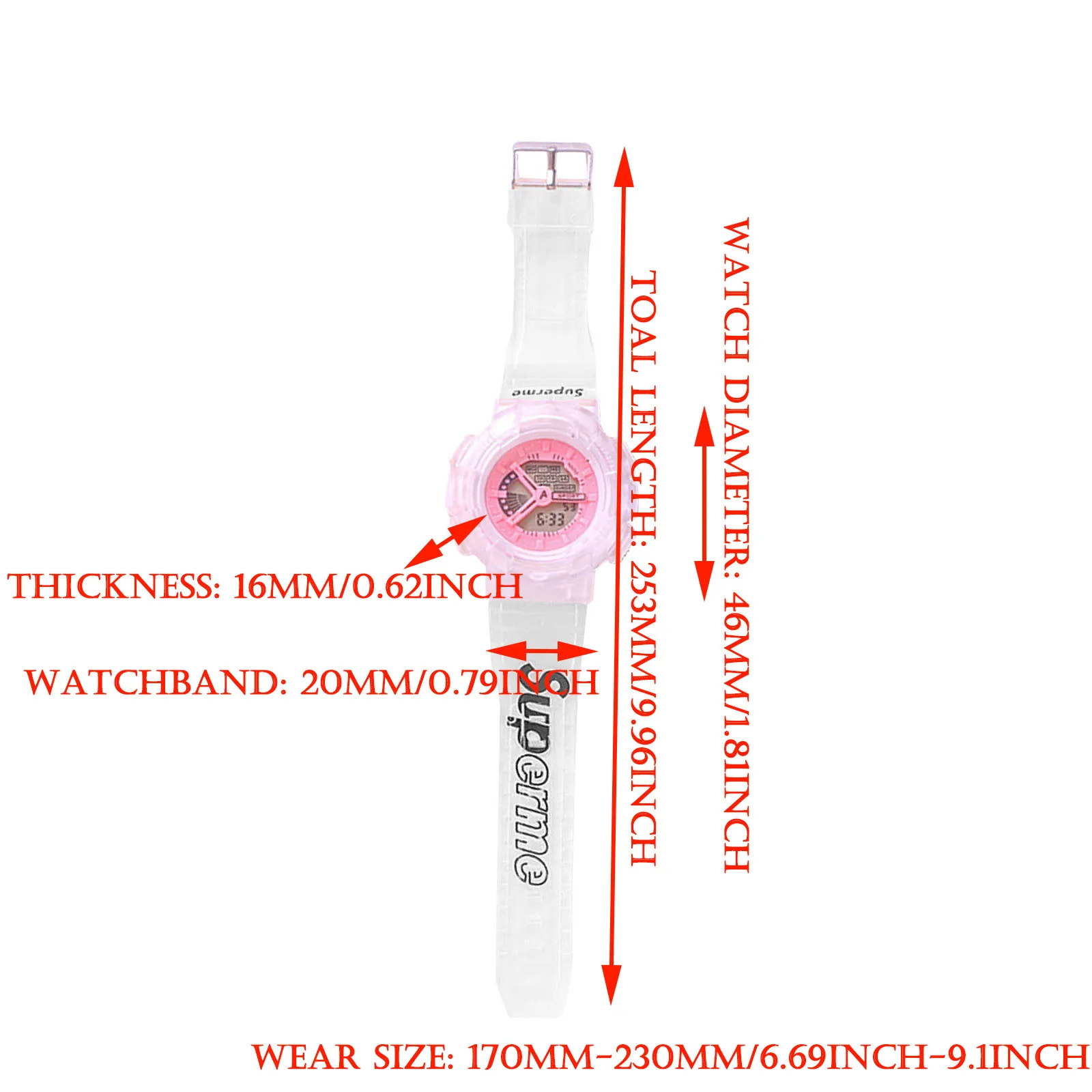 

New Unisex Wristwatch Orologio Donna Lusso Fashion Watch For Women Men Cool Sports Electronic Digital Watches Lover's Gift Clock