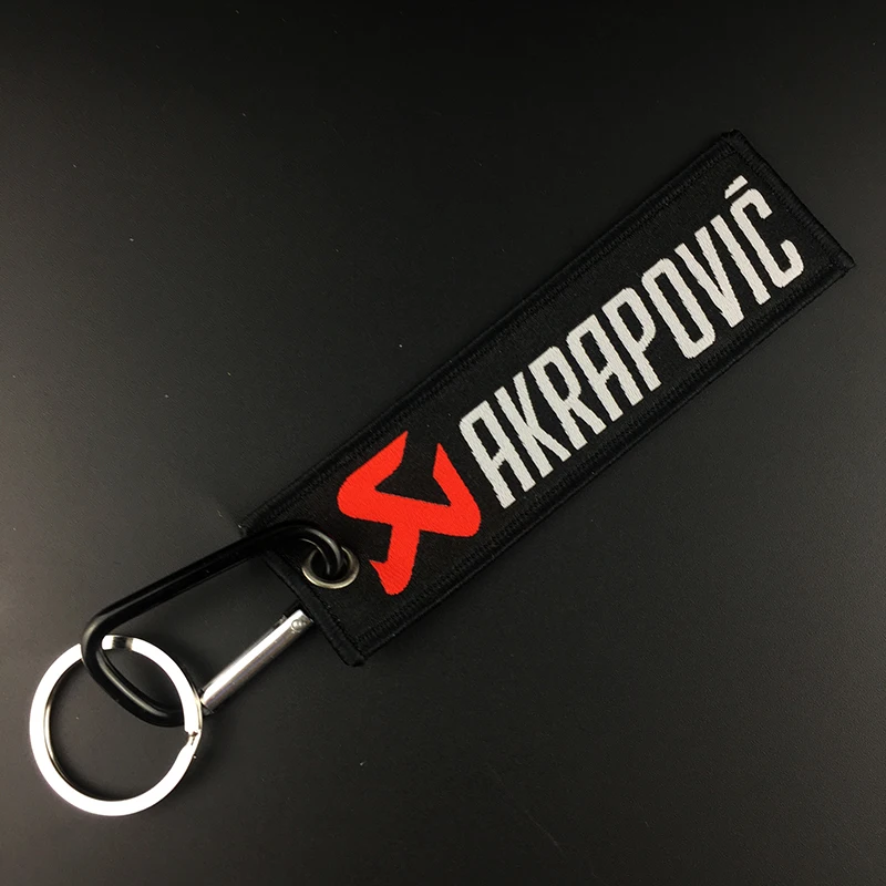 Тканевый брелок с ручной вышивкой пряжкой из сплава для мотоцикла RE Royal